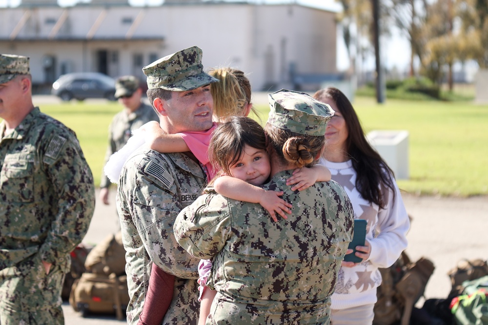 NMCB 3 Seabees Deploy to INDOPACOM