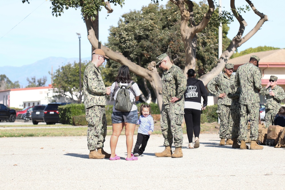 NMCB 3 Seabees Deploy to INDOPACOM