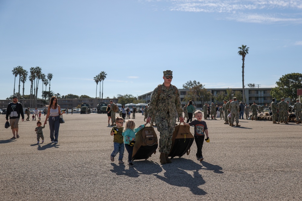 NMCB 3 Seabees Deploy to INDOPACOM