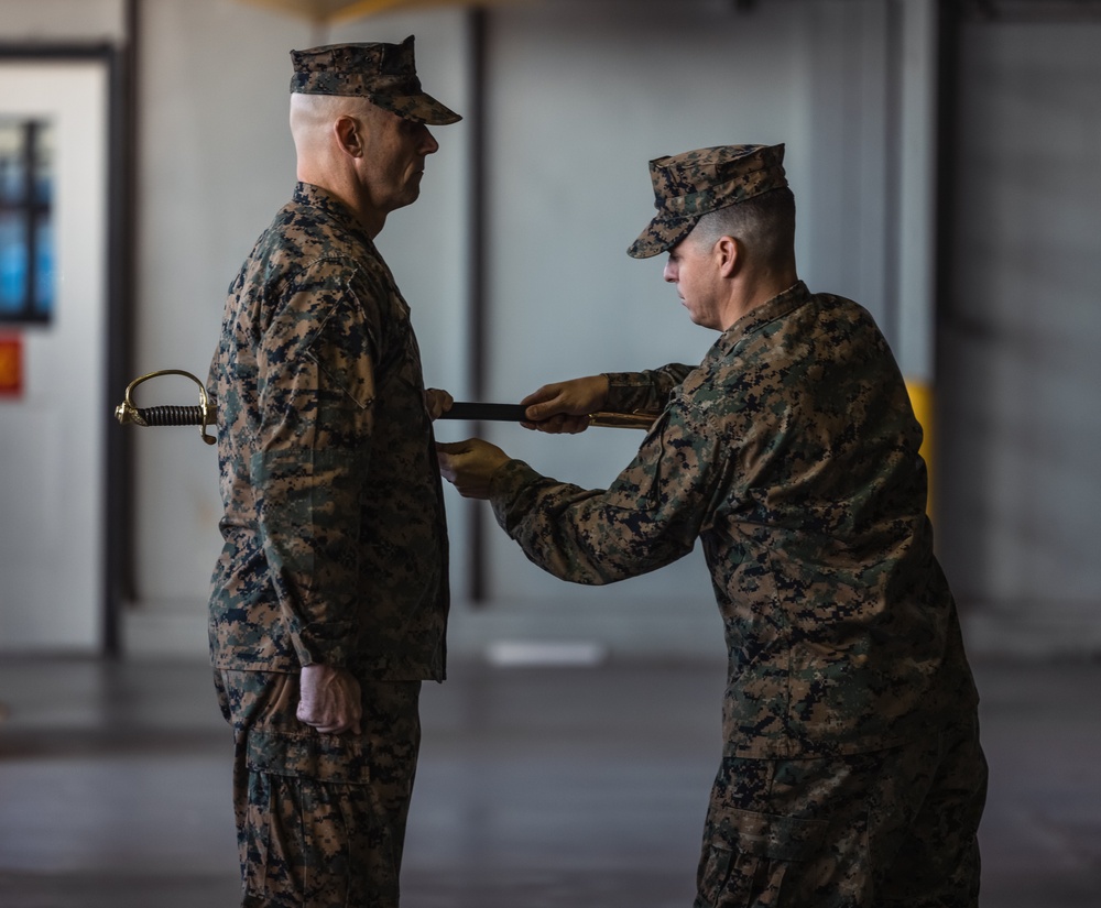 MCAF Quantico Relief and Appointment Ceremony