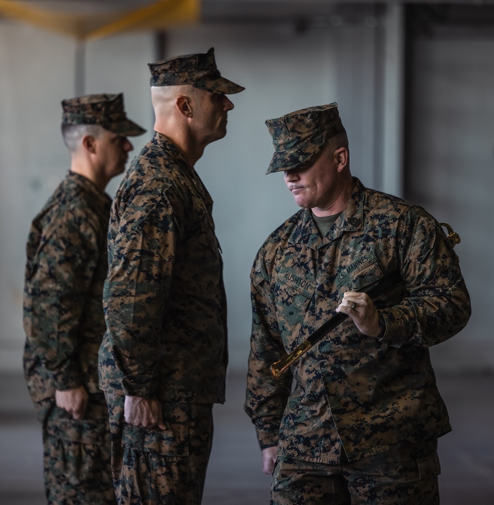 MCAF Quantico Relief and Appointment Ceremony