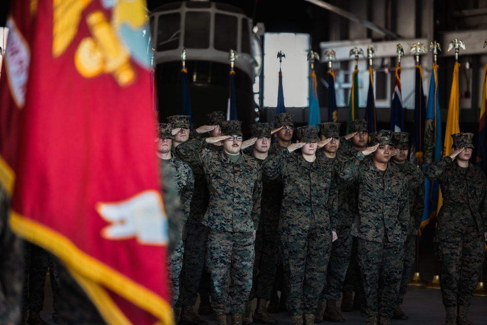 MCAF Quantico Relief and Appointment Ceremony