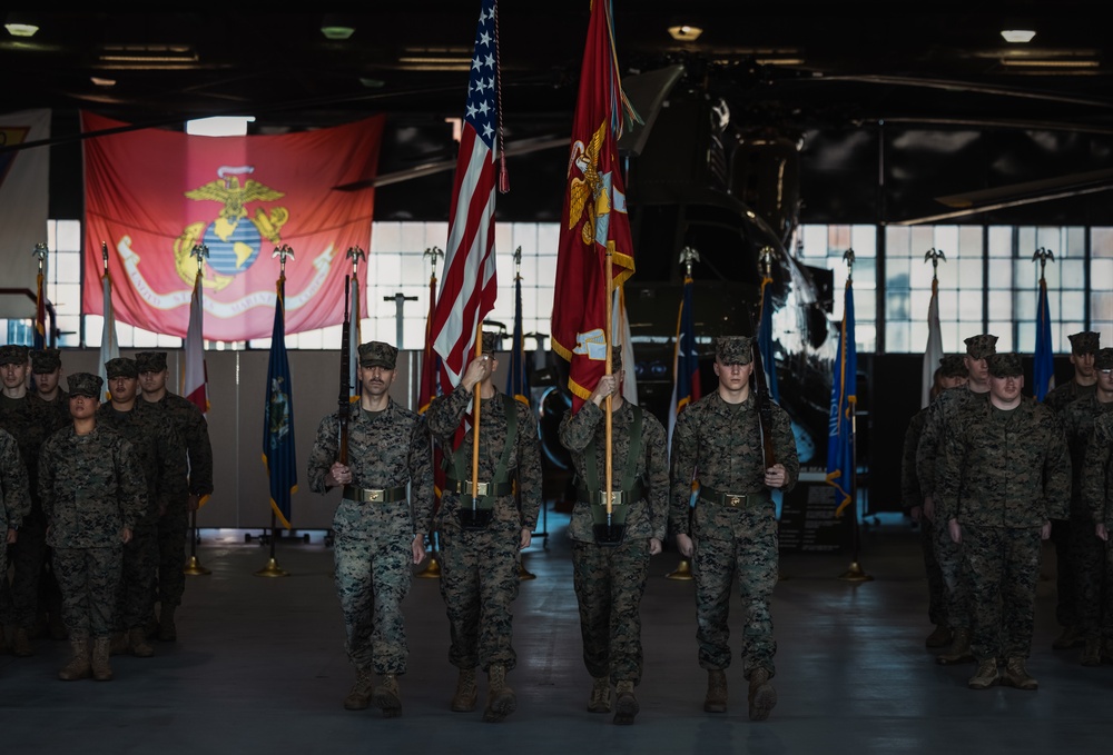 MCAF Quantico Relief and Appointment Ceremony