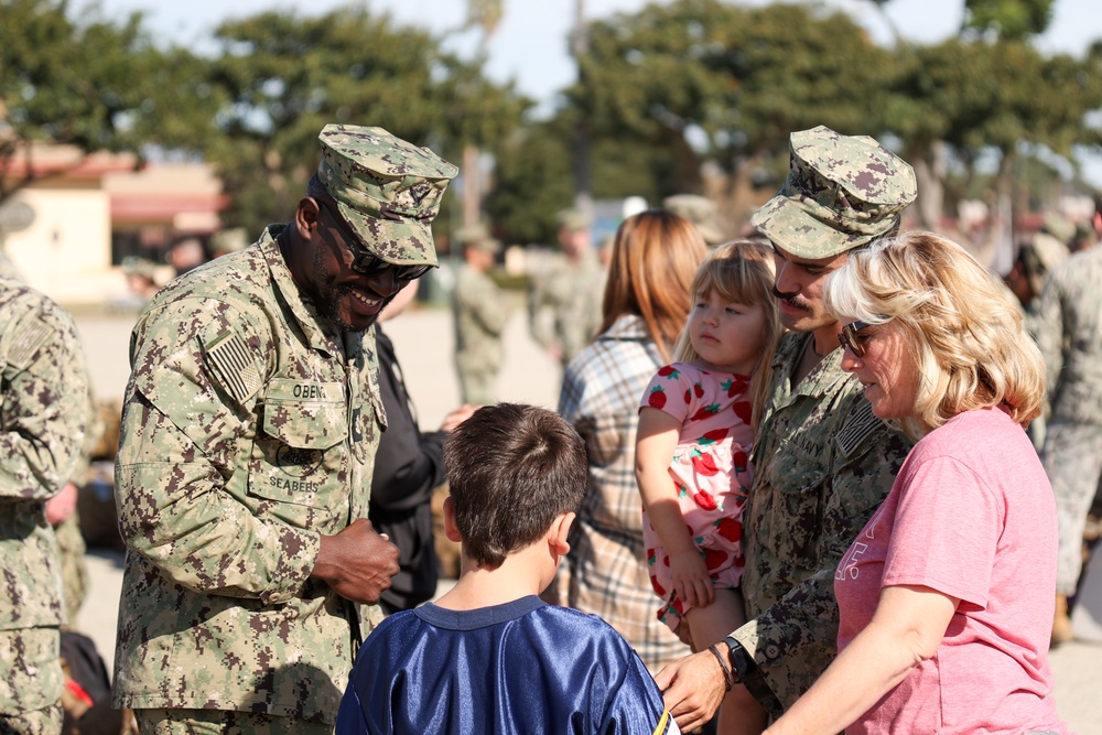 NMCB 3 Seabees Deploy to INDOPACOM