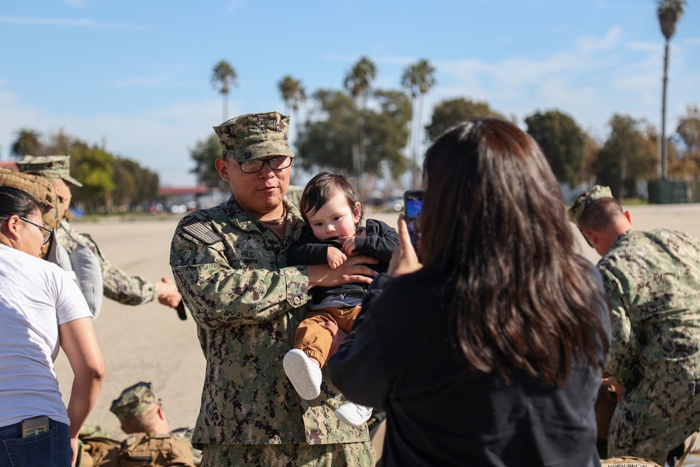 NMCB 3 Seabees Deploy to INDOPACOM