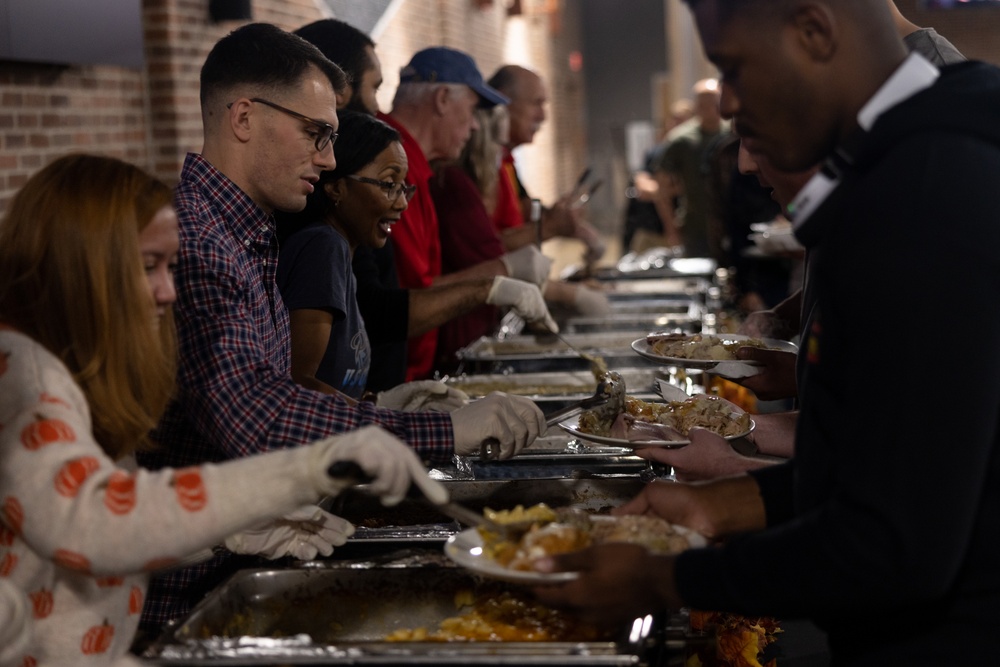 Celebrating Thanksgiving at Cherry Point