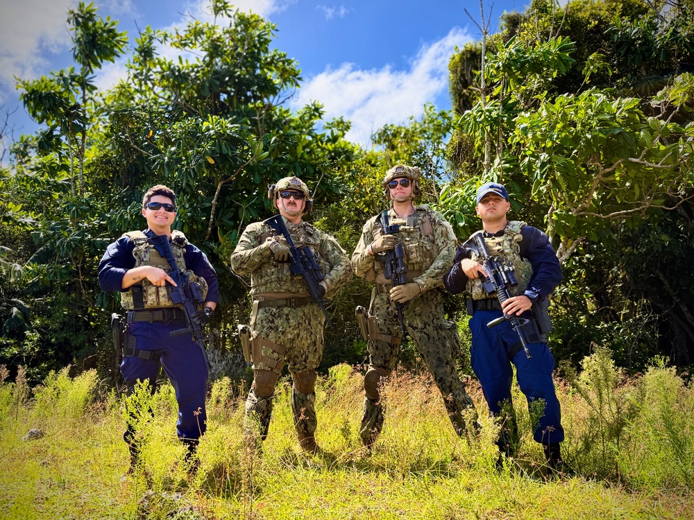 U.S. Coast Guard participates in joint competitive marksmanship challenge in Guam