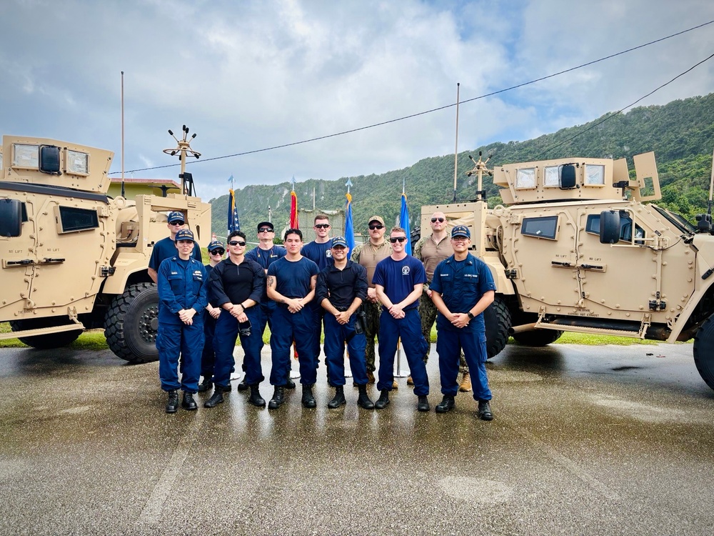 U.S. Coast Guard participates in joint competitive marksmanship challenge in Guam