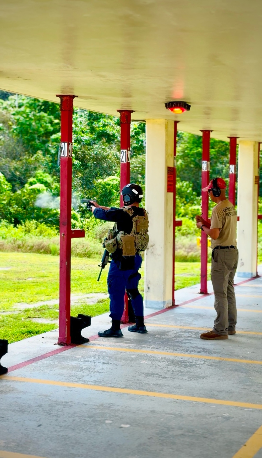 U.S. Coast Guard participates in joint competitive marksmanship challenge in Guam