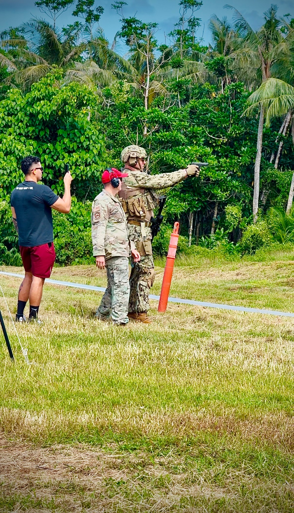 U.S. Coast Guard participates in joint competitive marksmanship challenge in Guam