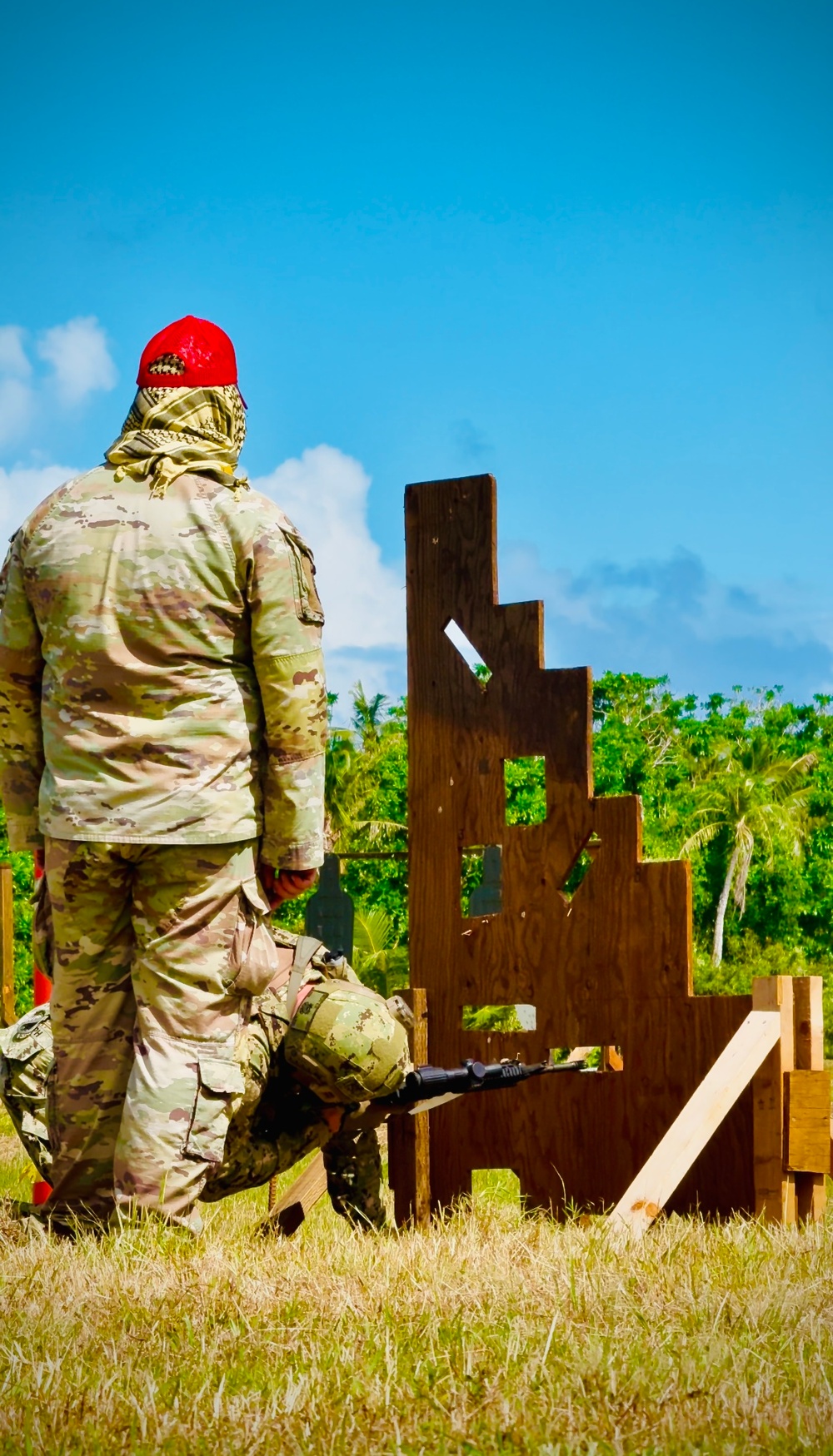 U.S. Coast Guard participates in joint competitive marksmanship challenge in Guam