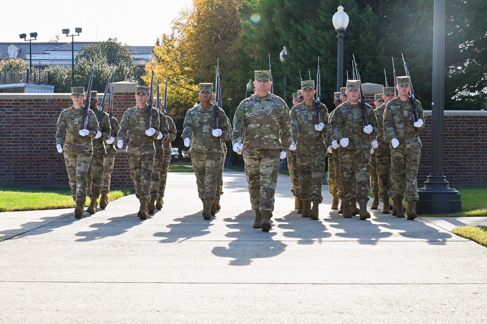 USSF Honor Guard conducts Inauguration Training