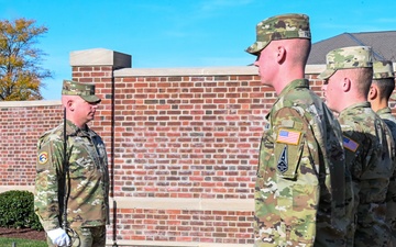 USSF Honor Guard conducts Inauguration Training