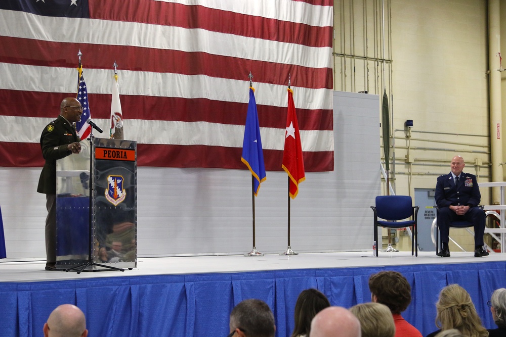 Brigadier General Daniel R. McDonough Promoted and Honored for Distinguished Service