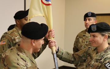 New 1st Sgt. Joins HHC, STB, 1 TSC Team