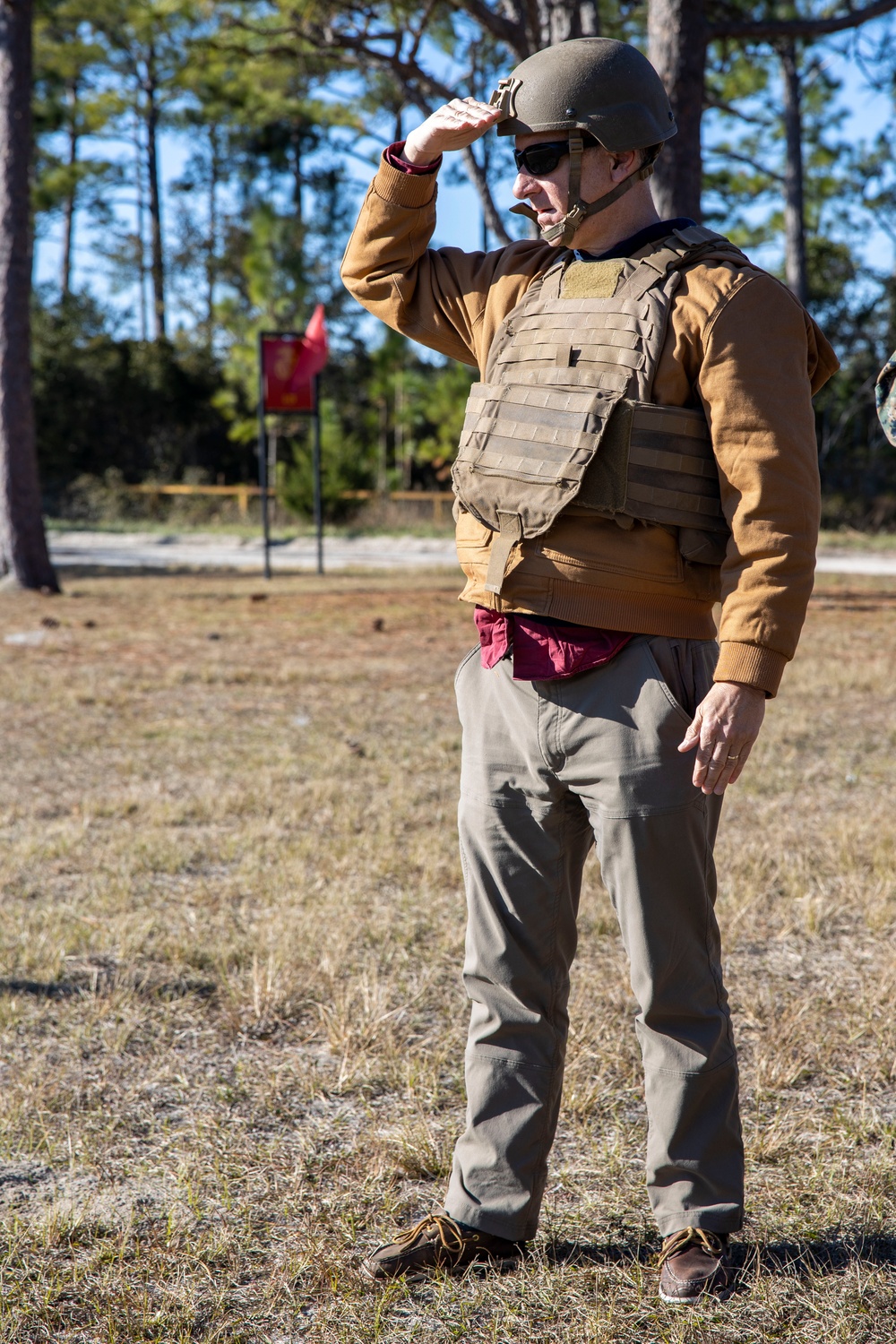 Members of the U.S. House of Representative Tour Marine Corps Base Camp Lejeune