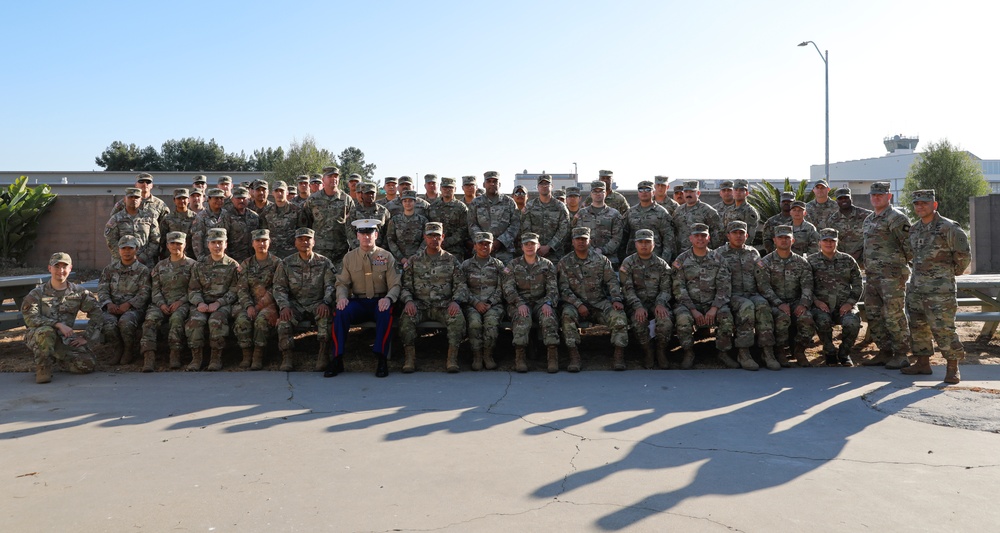 SEAC Black Visits 40th ID