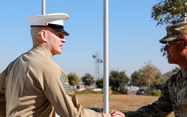 SEAC Black Visits 40th ID