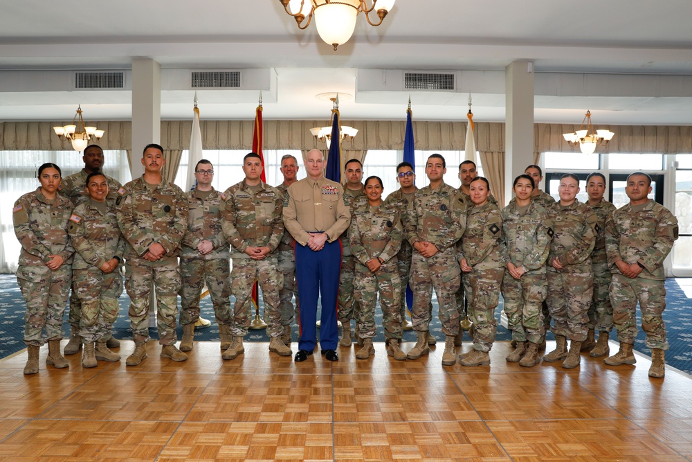 SEAC Black Visits 40th ID