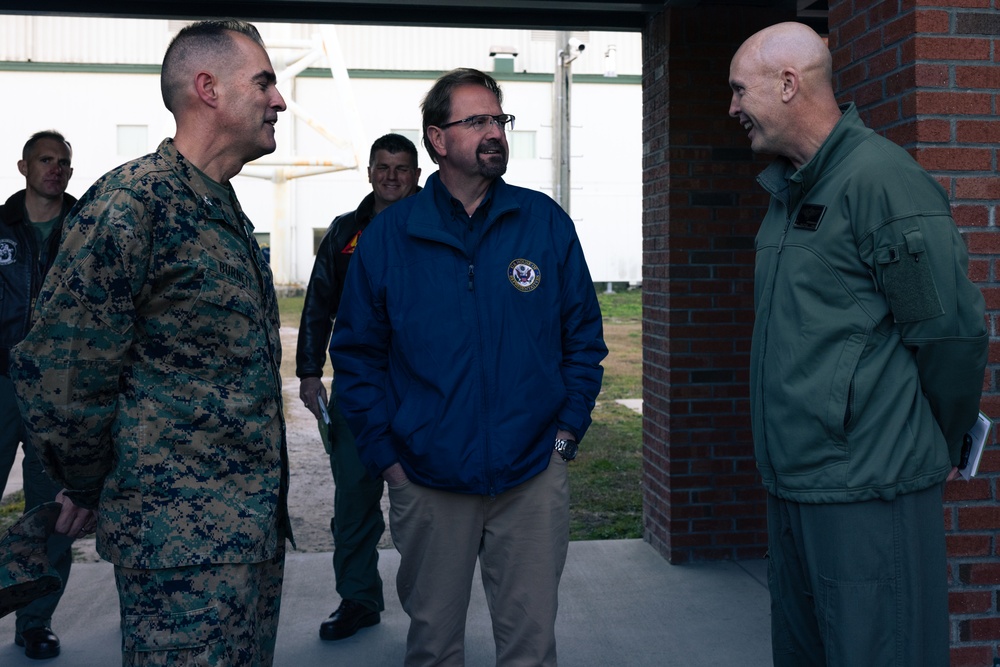 Members of the U.S. House of Representative Tour Marine Corps Base Camp Lejeune