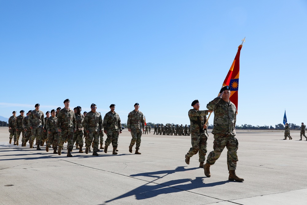 40th Infantry Division Change of Command Ceremony