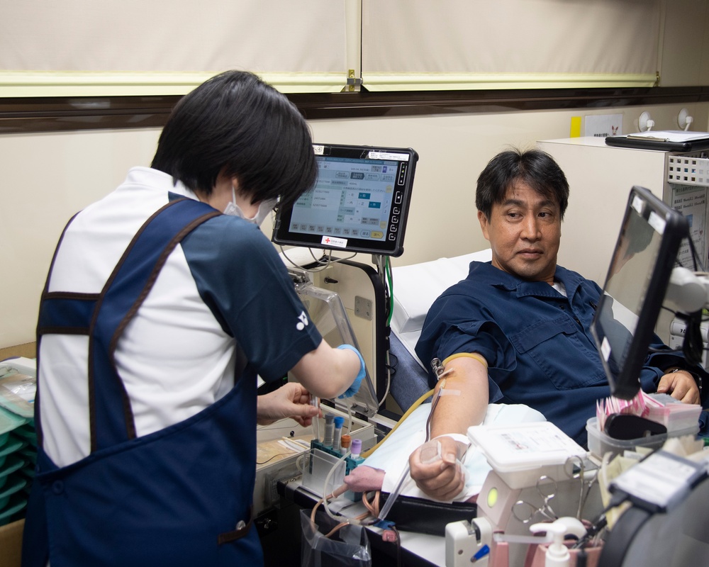 CFAS Hosts Blood Drive