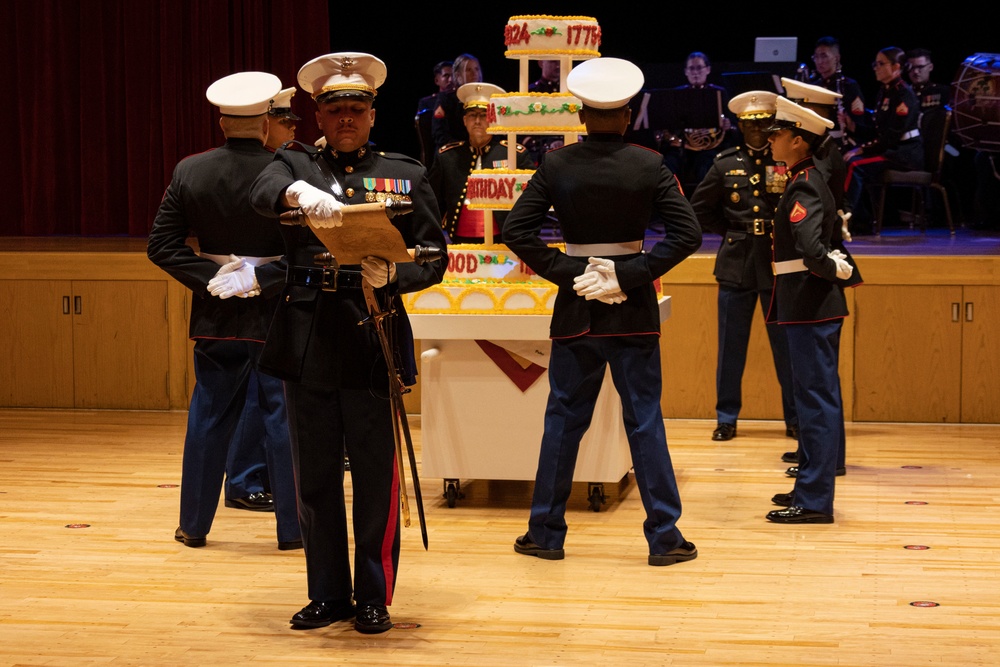 III MSB Marine Corps Ball