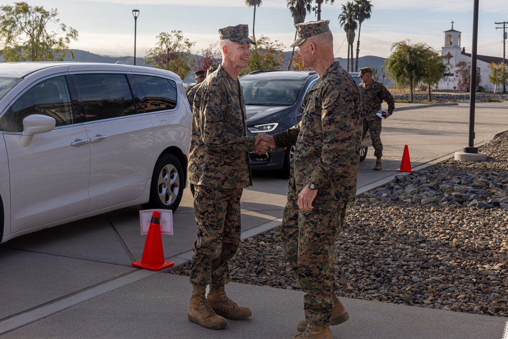 Commander, MARFORPAC visits I MEF during Steel Knight