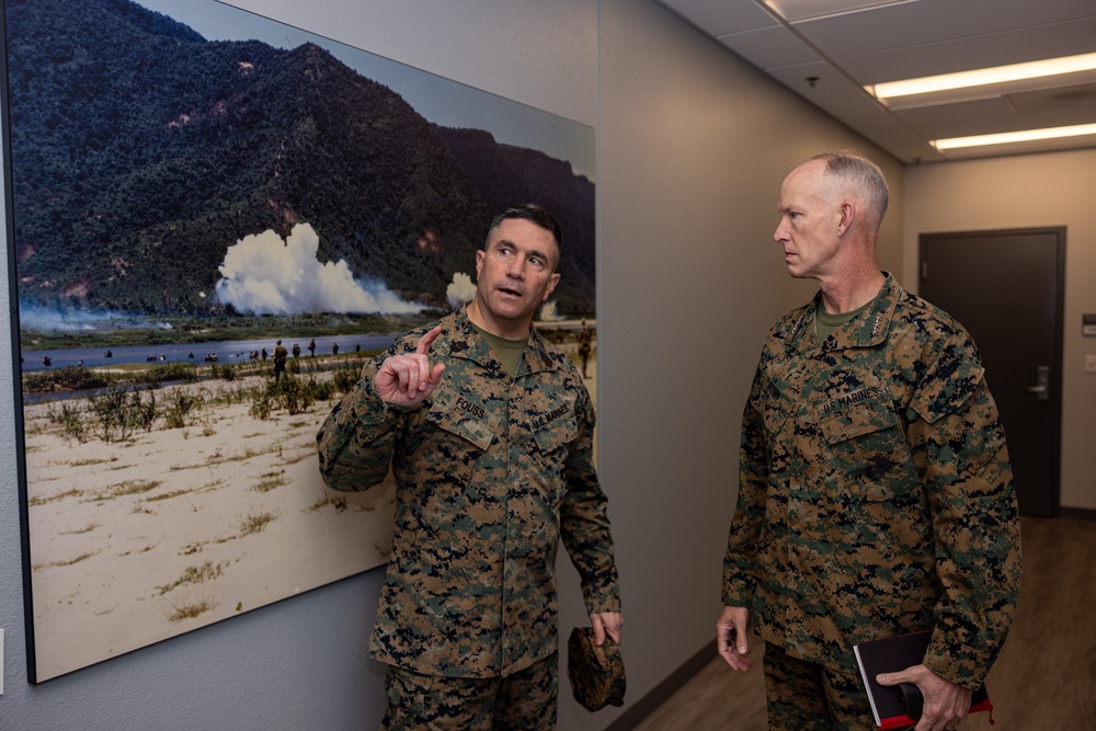 Commander, MARFORPAC visits I MEF during Steel Knight