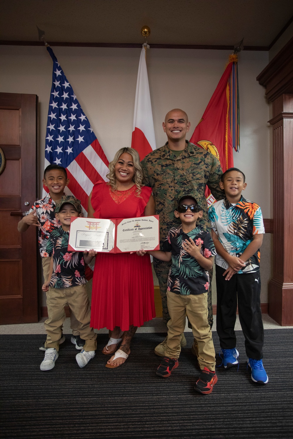 October 2024 Impact Iwakuni Winner Receives Impact Iwakuni Award