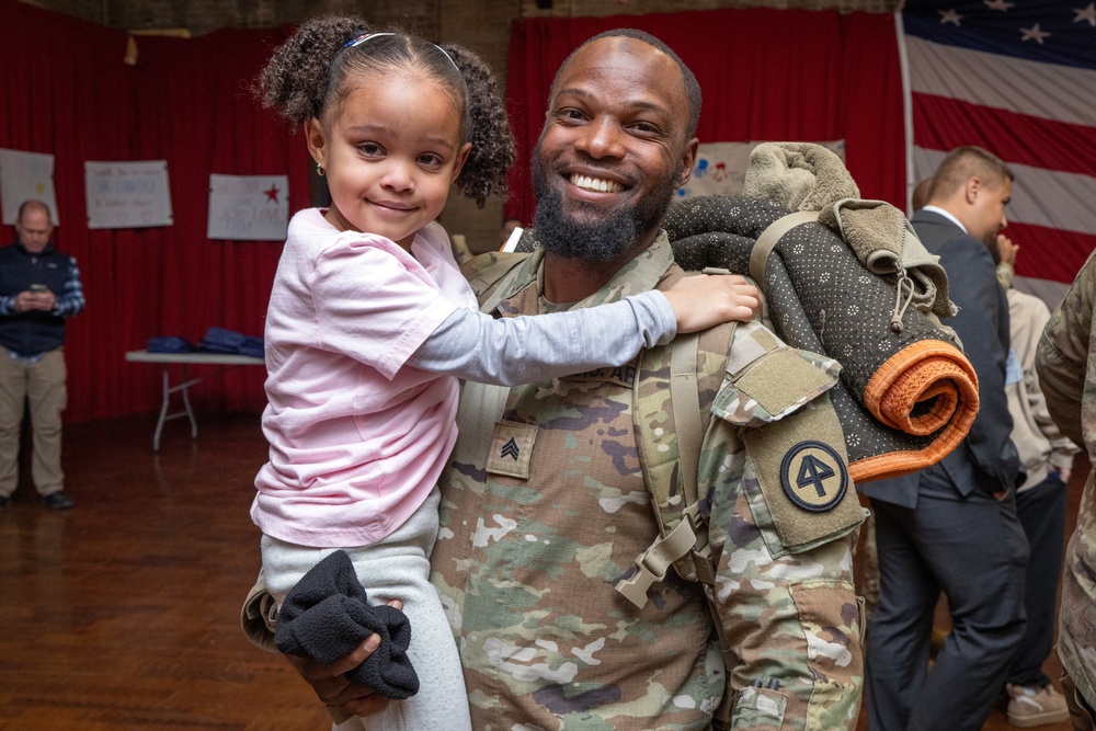 44th IBCT Soldiers welcomed home