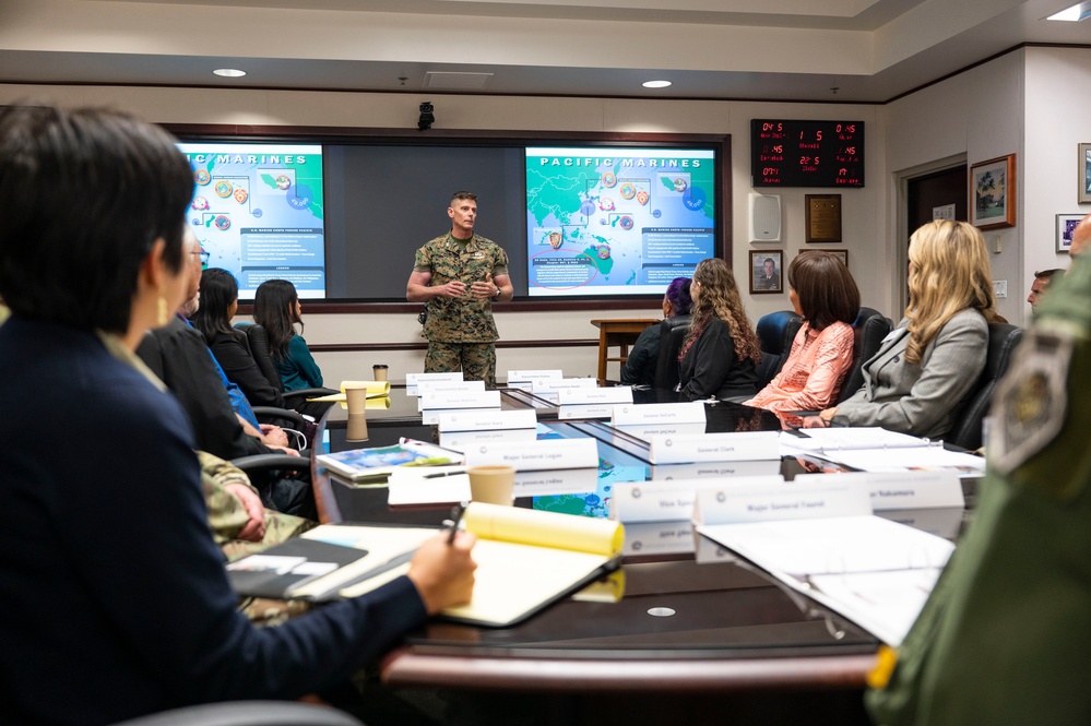 USINDOPACOM hosts Hawaii State Legislature