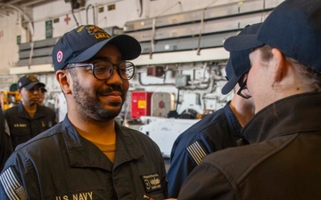 USS America (LHA 6) Conducts Frocking Ceremony