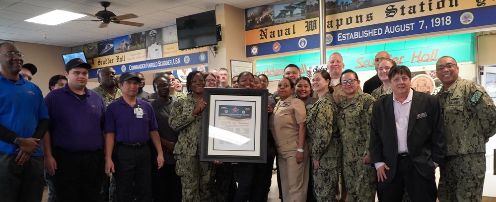 NWS Yorktown's award-winning Scudder Hall Galley receives coveted 5-Star Galley award