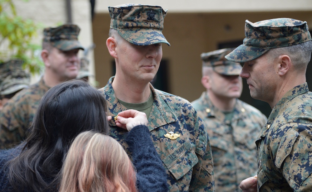 Chaplain Corps promotion a family affair