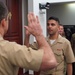 Promotion ceremony at Naval Weapons Station Yorktown