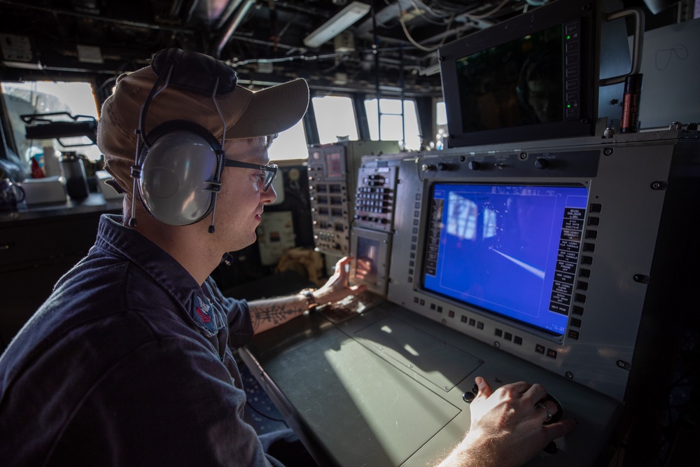 USS Cole Conducts Transit