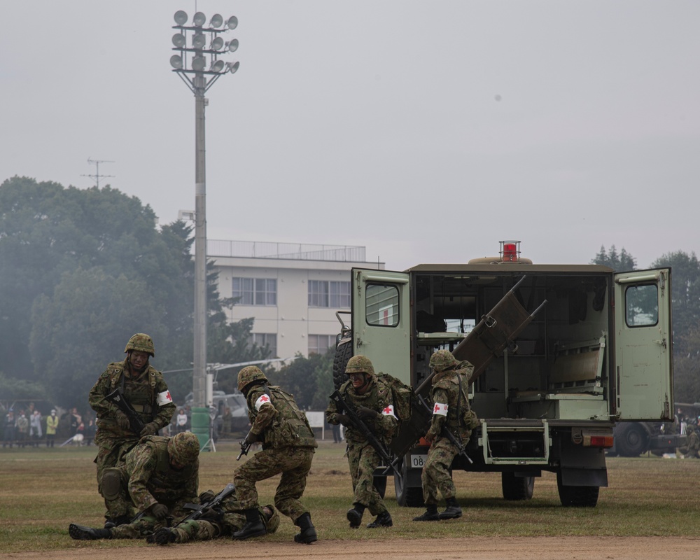 CFAS Attends Japan Self-Defense Force (JSDF) Joint Anniversary Event of Three JSDF Bases