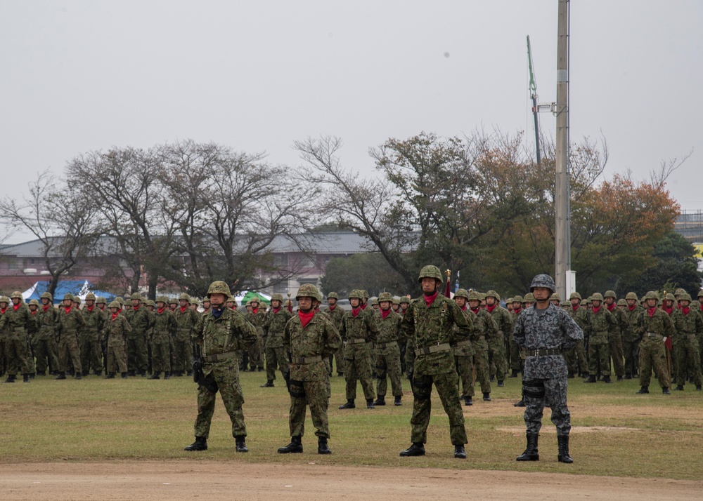 CFAS Attends Japan Self-Defense Force (JSDF) Joint Anniversary Event of Three JSDF Bases