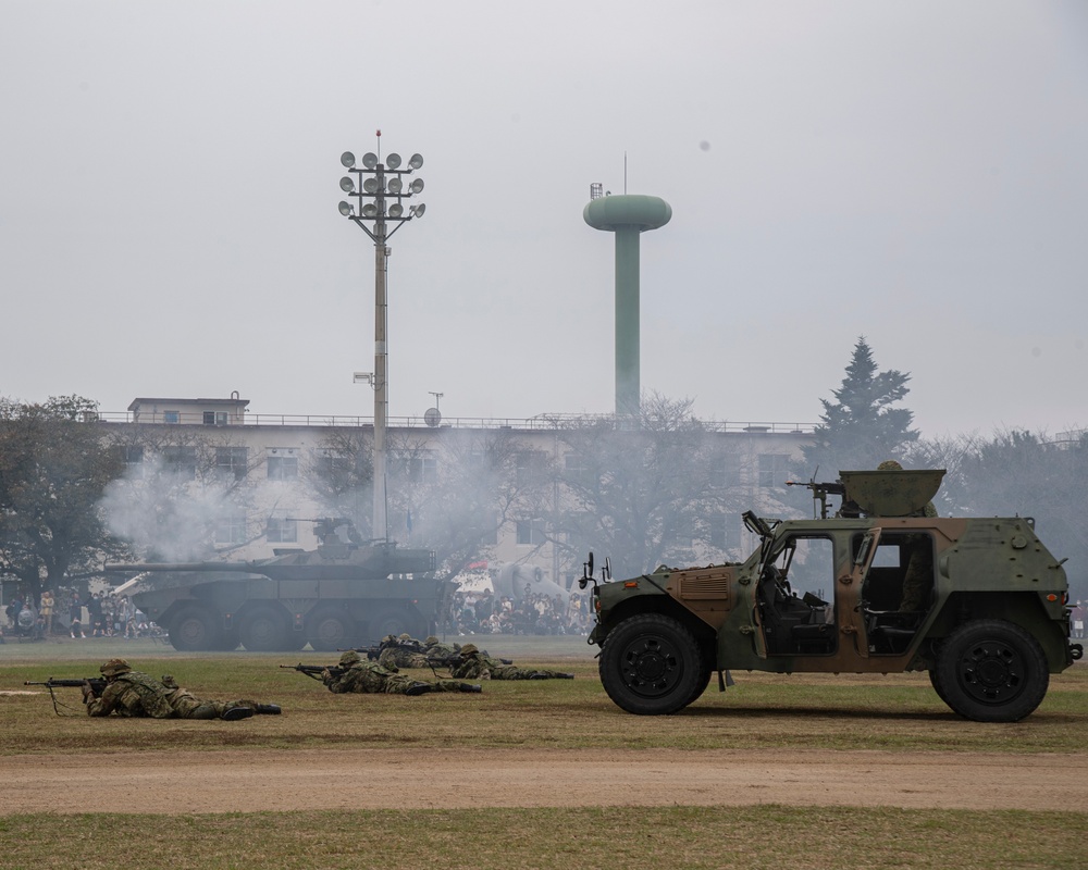 CFAS Attends Japan Self-Defense Force (JSDF) Joint Anniversary Event of Three JSDF Bases