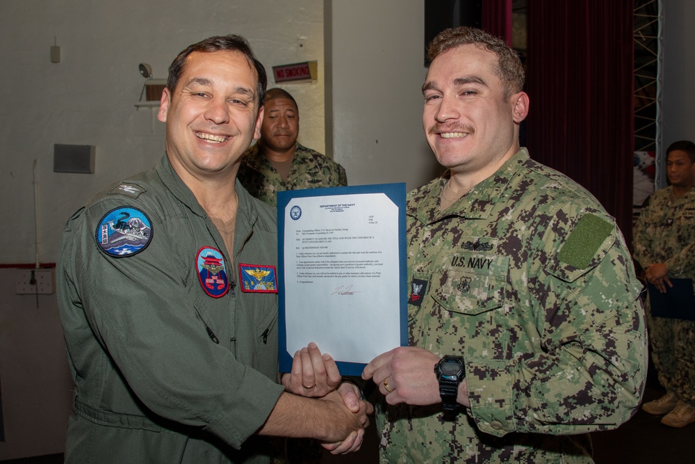 NAF Atsugi Frocking Ceremony