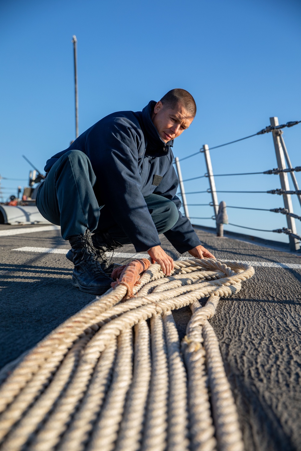 Routine Operations aboard the USS Cole