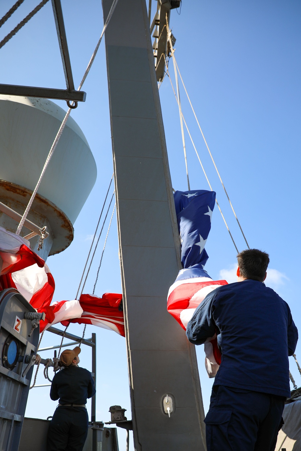 Routine Operations aboard the USS Cole