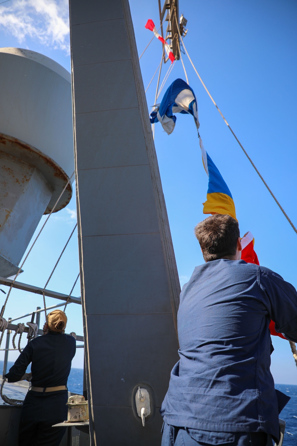 Routine Operations aboard the USS Cole