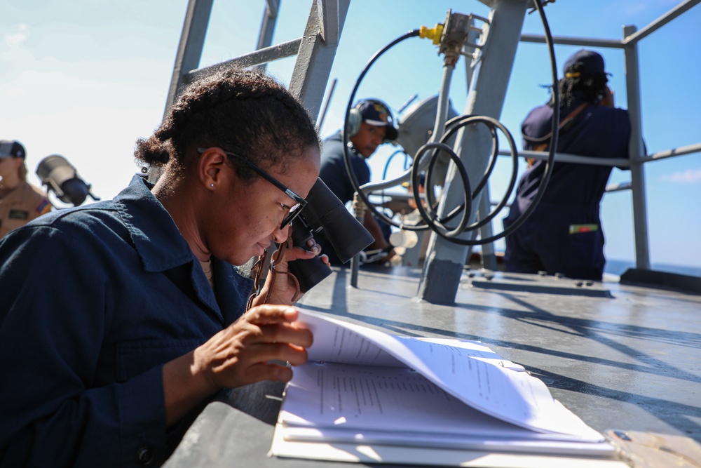 Routine Operations aboard the USS Cole