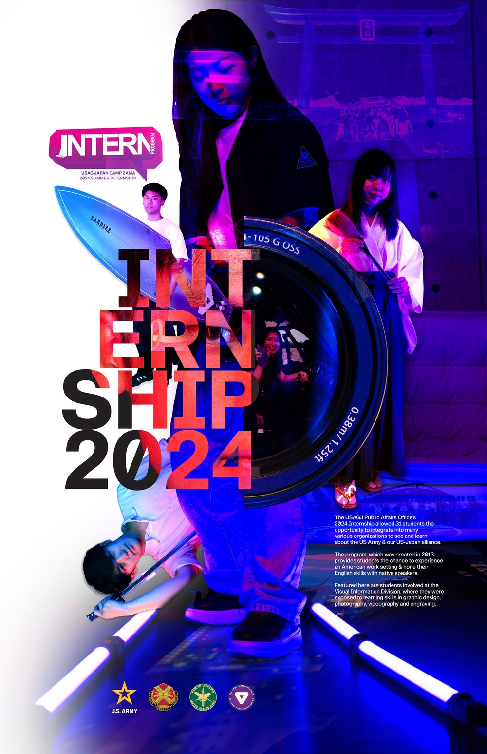 USAGJ Summer Internship Poster 2024