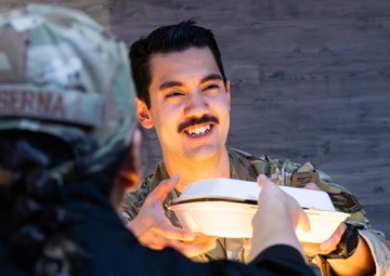 Mosel Dining Hall Hosts 2024 Thanksgiving Meal for Spangdahlem AB Community