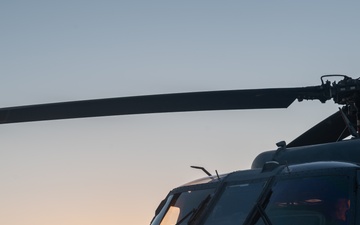 301st Expeditionary Rescue Squadron conducts nighttime air refueling