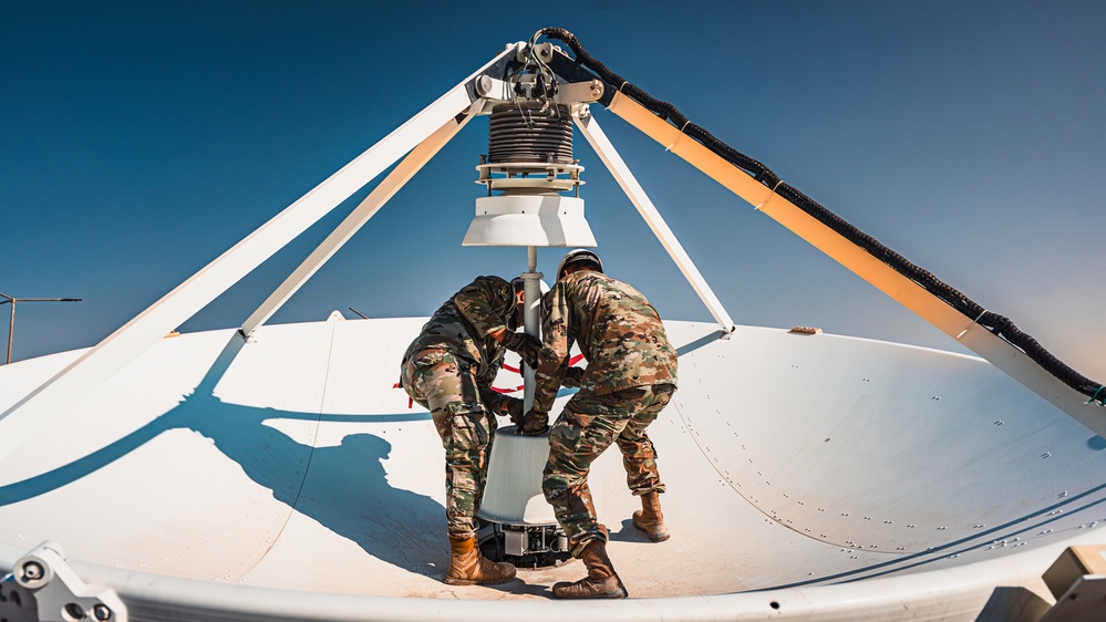 42nd Electromagnetic Warfare Combat Detachment supports SPACECENT operations