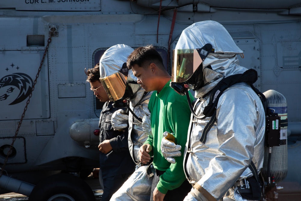 USS Stockdale conducts training